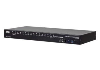 aten aten switch kvm hdmi 4k usb 3.0 de 16 puertos