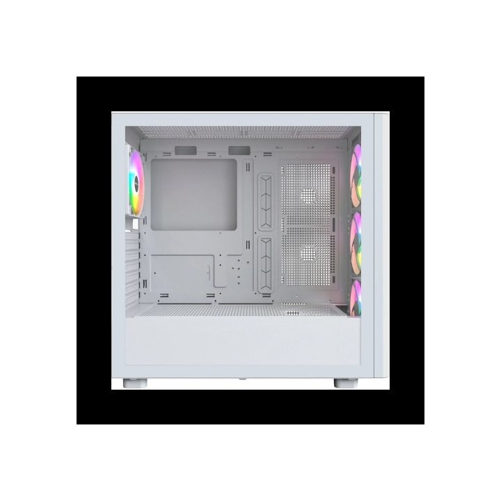 torre atx montech xr wood white vent 4x120mm cpu max175mm gpu max 420mm