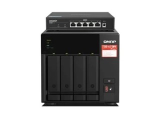 qnap qnap bundle nas 4 bah + switch ts 473a sw5t