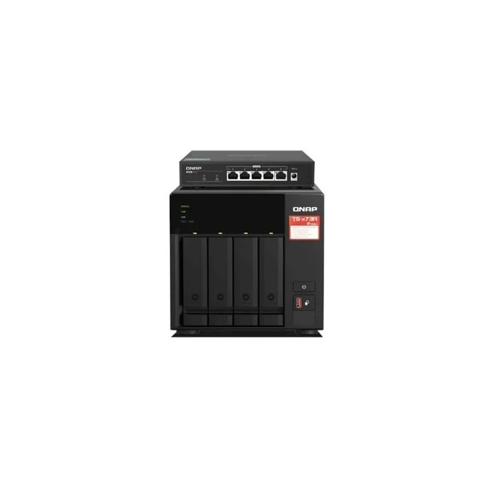 qnap qnap bundle nas 4 bah + switch ts 473a sw5t