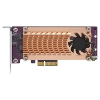 qnap qnap qm2 tarjeta y adaptador de interfaz m.2 interno