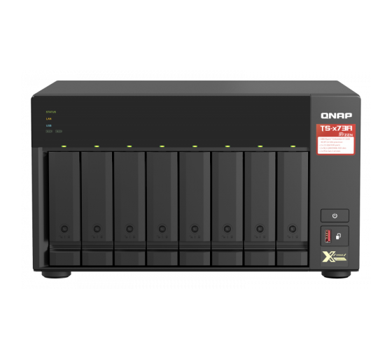 qnap qnap ts 873a 8g servidor de almacenamiento nas torre ethernet negro v1500b