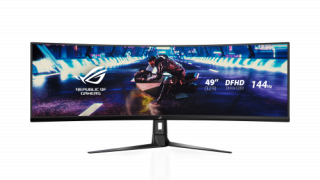 asus asus rog strix xg49vq 124,5 cm  49  3840 x 1080 pixeles ultrawide full hd led negro