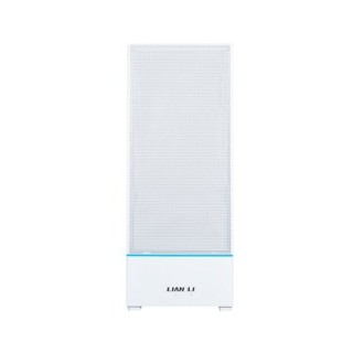 torre atx lian li lancool sup01 white crist. temp vent argb  3x120mm front gpu 400mm