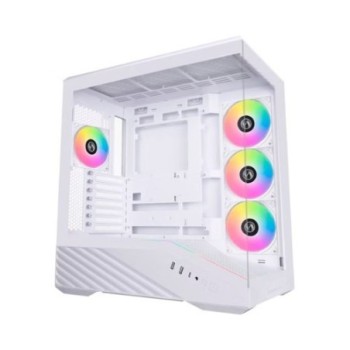 torre atx lian li v100 white 4 vent argb   max cpu cool 180mm max vga 415mm 4 vent argb   max cpu co