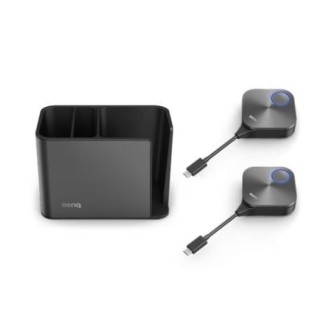benq benqav instashare tzy61 combo set  5a.f7y28.ip1  instashare button/cradle nwk tzy61 black