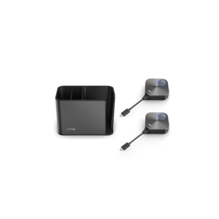 benq benqav instashare tzy61 combo set  5a.f7y28.ip1  instashare button/cradle nwk tzy61 black