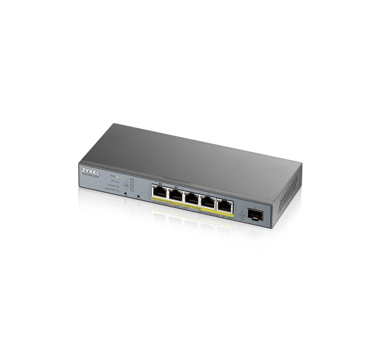zyxel zyxel gs1350 6hp eu0101f switch gestionado l2 gigabit ethernet  10/100/1000  energia sobre eth