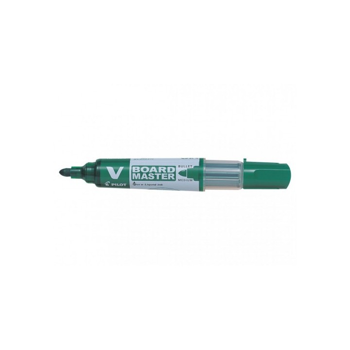 pilot rotulador pizarra vboard 1.8 punta fibra verde pilot wbma vbm m g bg  pack  10 unidades