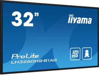 iiyama iiyama prolite pizarra de caballete digital 80 cm  31.5  led wifi 500 cd / m2 full hd negro p