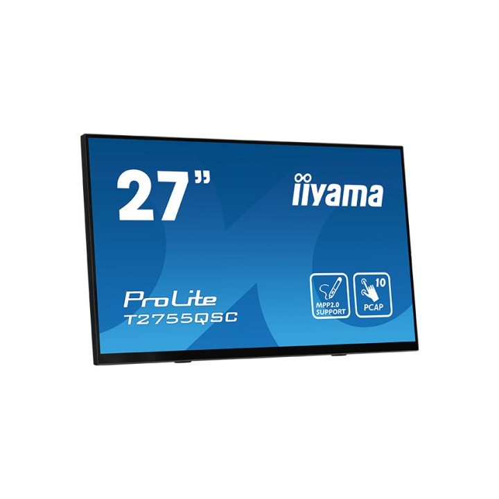 iiyama monitor iiyama 27 ips bonded pcap 10p touch, mpp2.0  active stylus  supported, 2560x1440, fla
