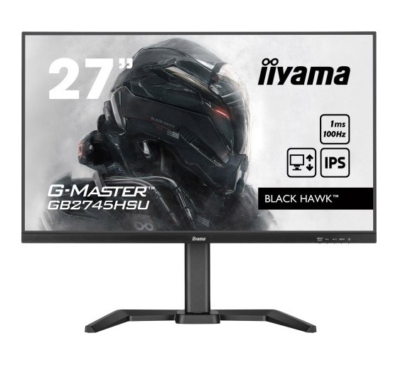 iiyama iiyama g master gb2745hsu b2 led display 68,6 cm  27  1920 x 1080 pixeles full hd negro