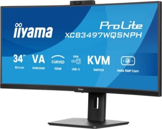 iiyama monitor iiyama va, 2h 1dp,dock, kvm,  95w, 5mp hello