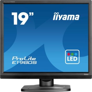 iiyama iiyama prolite e1980s b1 pantalla para pc 48,3 cm  19  1280 x 1024 pixeles vga led negro