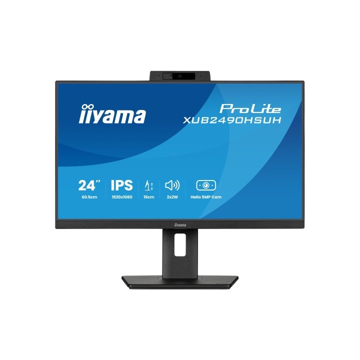 iiyama iiyama xub2490hsuh b2 pantalla para pc 60,5 cm  23.8  1920 x 1080 pixeles full hd led negro