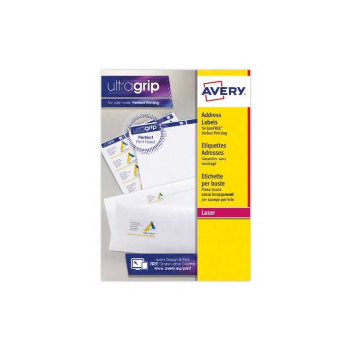 avery avery l7159 15 etiqueta para direccion blanco etiqueta autoadhesiva