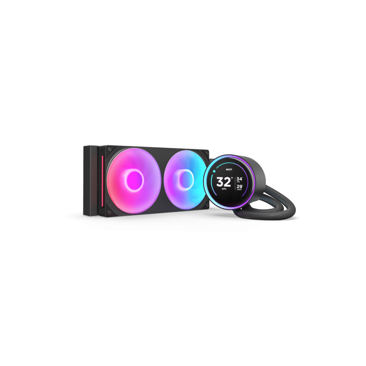 nzxt nzxt kraken elite 240 rgb procesador sistema de refrigeracion liquida todo en uno 12 cm negro 1