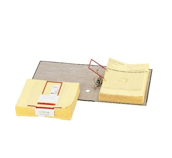 elba caja 100 encuadernadores de clip 12x8,5 rojo elba 100580277