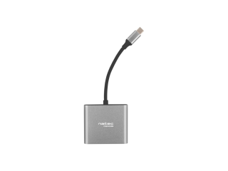 adaptador natec multipuerto usb c a usb 3.0 hdmi 4k