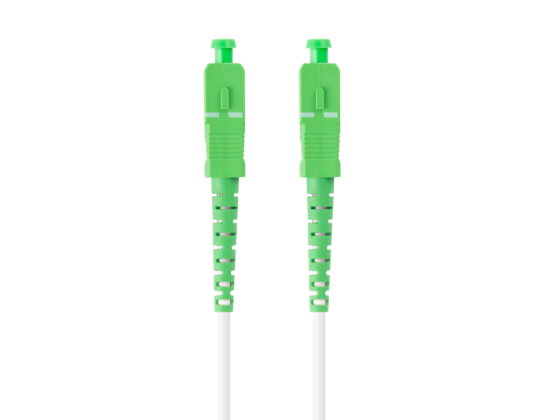 cable de fibraoptica lanberg 15m mono sc/apc sc/apc simplex g657a2 lszh blanc