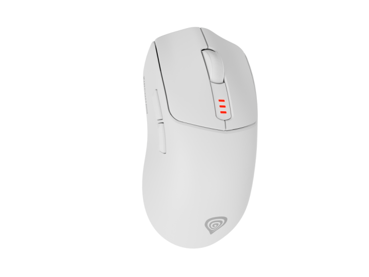 raton genesis gaming zircon 500 white bluetooth pilas