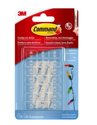 3m command blister 3 ganchos adhesivos blanco pequenos con punta alambre hasta 225g command 17067 3m