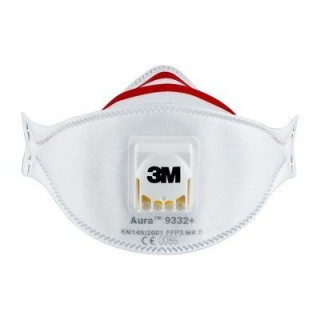 3m command caja 2 mascarillas respiradoras aura 9332 2 ffp3 con valvula 3m 7100329376