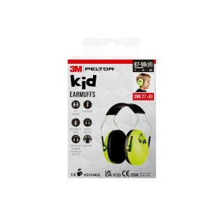 3m command cascos orejeras acolchadas con diadema proteccion auditiva infantil peltor h510akg 1 verd