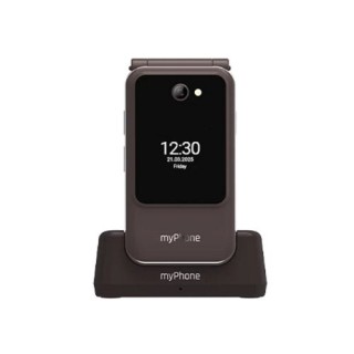 movil smartphone myphone harmony 4g lte praline coll brown 2,8  1,44  4g lte volte 2000mah 2mp sos