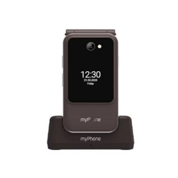 movil smartphone myphone harmony 4g lte praline coll brown 2,8  1,44  4g lte volte 2000mah 2mp sos