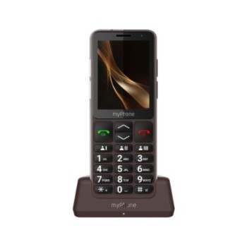 movil smartphone myphone bueno 4g lte praline coll brown 2,8  4g lte volte ip68 2000mah 2mp sos