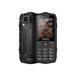 movil smartphone hammer rock 4g lte black 2,4  4g lte volte ip68 3000mah 2mp