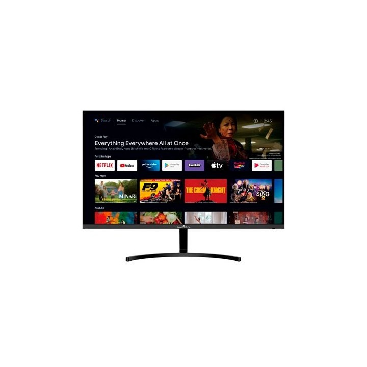 monitor led 27  smart tech 270s01fvf android tv fhd va 60hz 2xhdmi 2xusb2.0 altavoces android tv