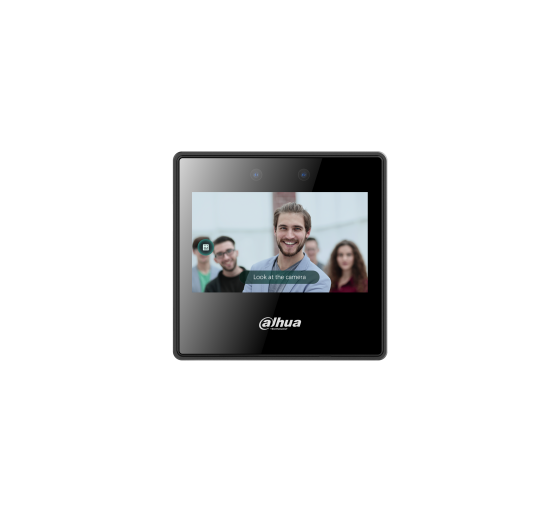 dahua  dhi asa3223a w  dahua lector de control de acceso tactil , reconocimiento facial+contrasena+t