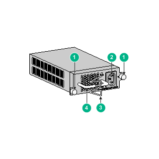 h3c h3c   psr75 12a gl   75w ac pluggable power supply module