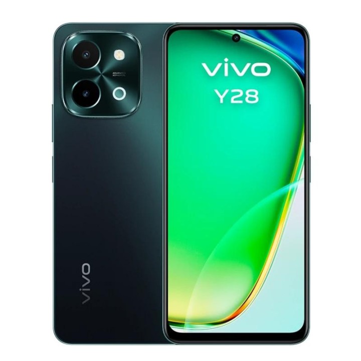 vivo y28 6.68 4gb +4  128gb ip64 agate green