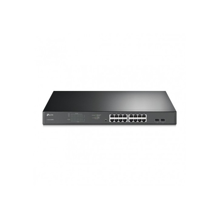 tp link tp link tl sg1218mpe gestionado gigabit ethernet  10/100/1000  energia sobre ethernet  poe