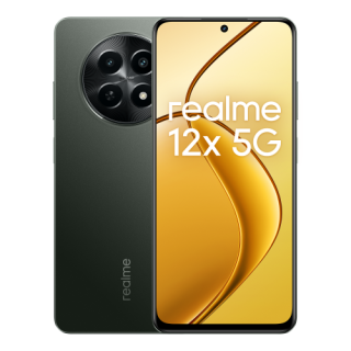 realme realme 12 12x 5g 16,9 cm  6.67  sim doble android 14 usb tipo c 6 gb 128 gb 5000 mah negro