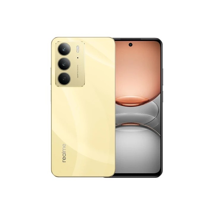 realme realme c75 17,1 cm  6.72  sim doble android 14 4g usb tipo c 8 gb 256 gb 6000 mah oro