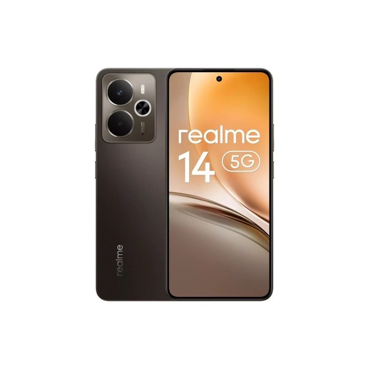 realme realme 14 16,9 cm  6.67  sim doble android 15 5g 12 gb 256 gb 5860 mah negro