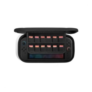 funda tomtoc nintendo switch 2 fancycase g05 black ranura para 12 juegos