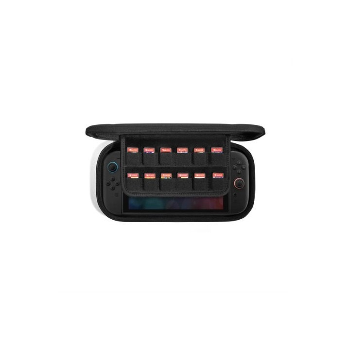 funda tomtoc nintendo switch 2 fancycase g05 black ranura para 12 juegos