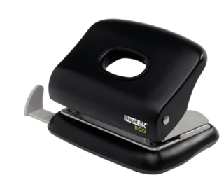 rapid rapid 24845300 perforador de papel 20 hojas negro