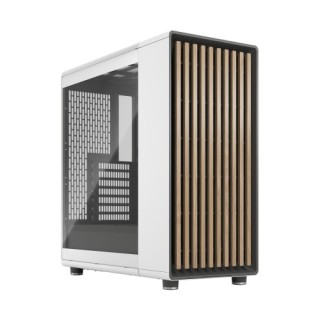 fractal design fractal caja north blanca cristal templado clear tint fd c nor1c 04