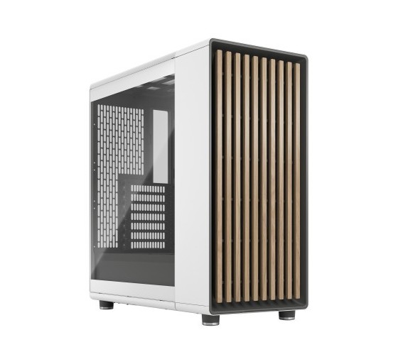 fractal design fractal caja north blanca cristal templado clear tint fd c nor1c 04