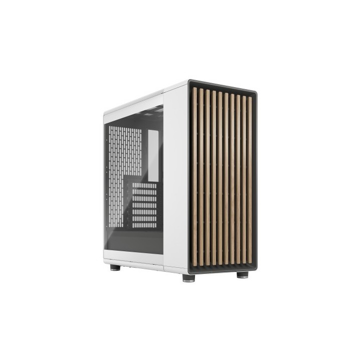 fractal design fractal caja north blanca cristal templado clear tint fd c nor1c 04