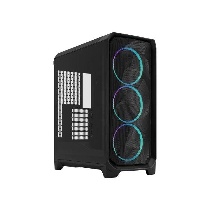 fractal design fractal caja meshify 3 black rgb tg light tint fd c mes3a 06