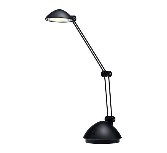 archivo 2000 lampara led articulada 130x340x220mm negra archivo2000 5040 ne mt