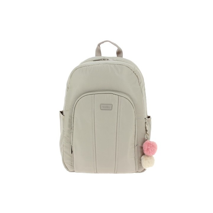 totto mochila arlet beige para portatil 14 totto ma04arl001 22100 t11
