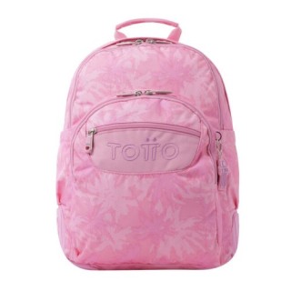 totto mochila escolar palmeras rosas   crayoles totto ma04eco029 2210n 8ie